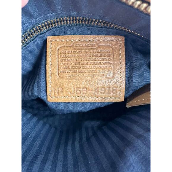 Coach Leather Shoulder Bag - Picture 8 of 8